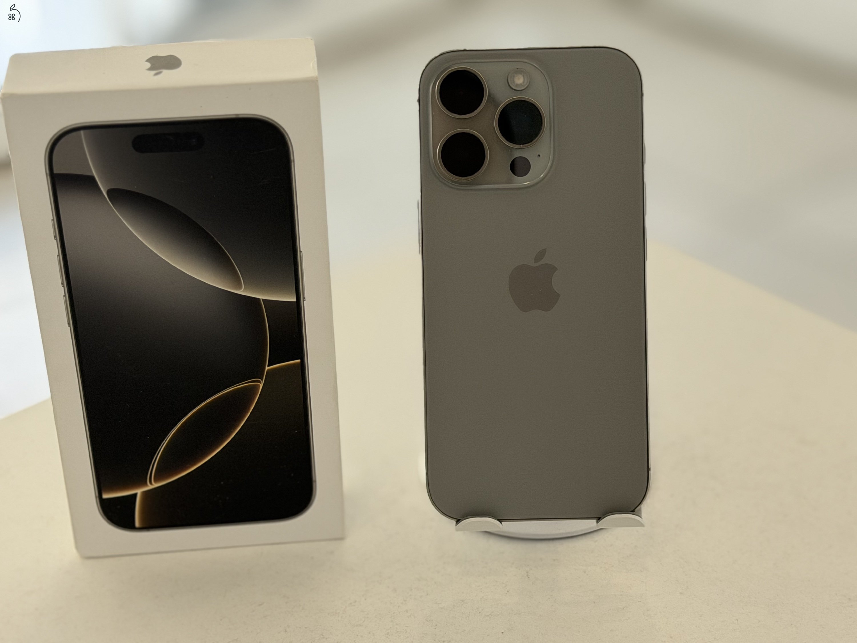 iPhone 16 Pro 256GB Független Hibátlan/1 hónap gar./Akku 90%/p4972