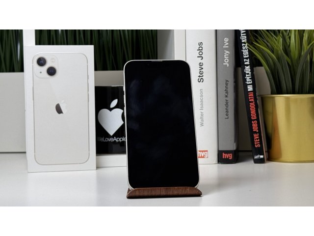 iPhone 13 128GB, Fehér, Független, Számla, 2 Év Garancia, 100%