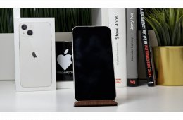 iPhone 13 128GB, Fehér, Független, Számla, 2 Év Garancia, 100%