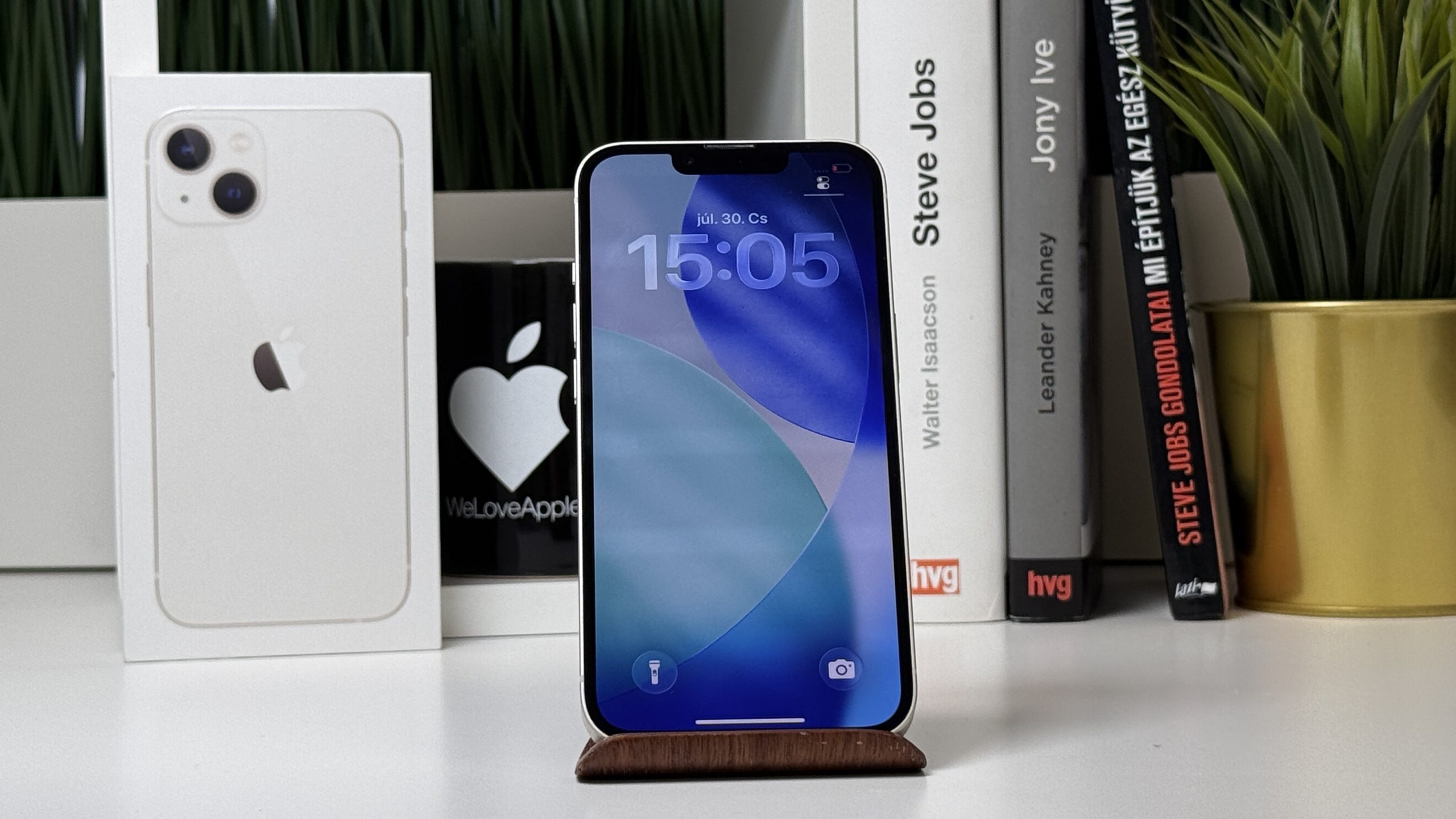 iPhone 13 128GB, Fehér, Független, Számla, 2 Év Garancia, 100%