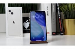 iPhone 13 128GB, Fehér, Független, Számla, 2 Év Garancia, 100%