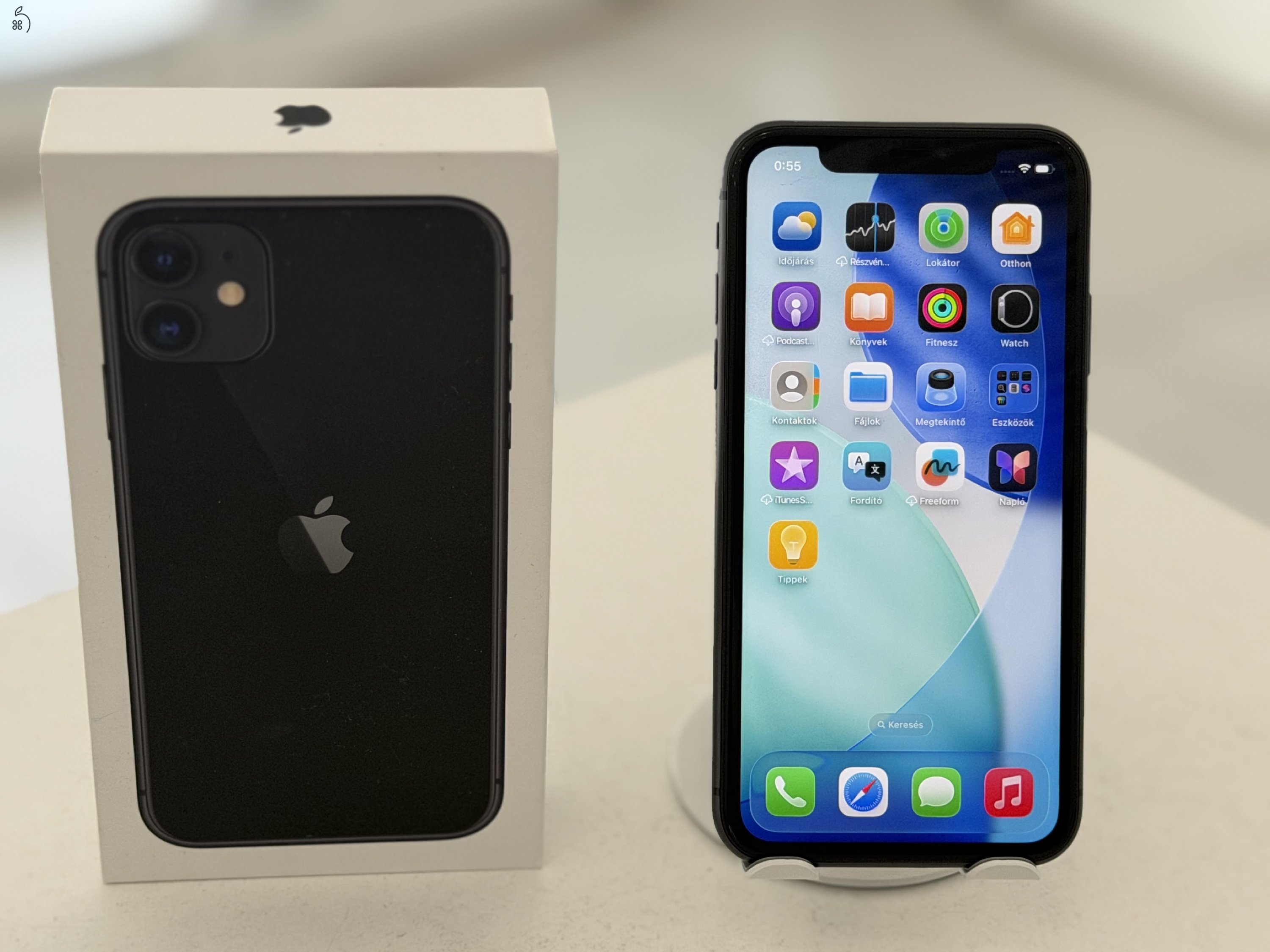 iPhone 11 64GB Független/1 hónap gar./Akku 96%/p4975