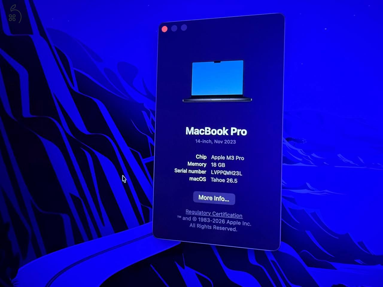 Használt Apple Macbook Pro 14