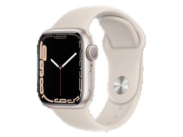 Apple Watch Series 7 Aluminium 41mm Starlight 100% GPS