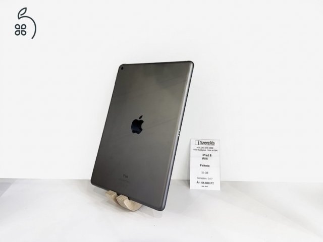 iPad 8 32GB Wifi Space Grey akku 93% Garanciával (0/17) iSzerelés.hu