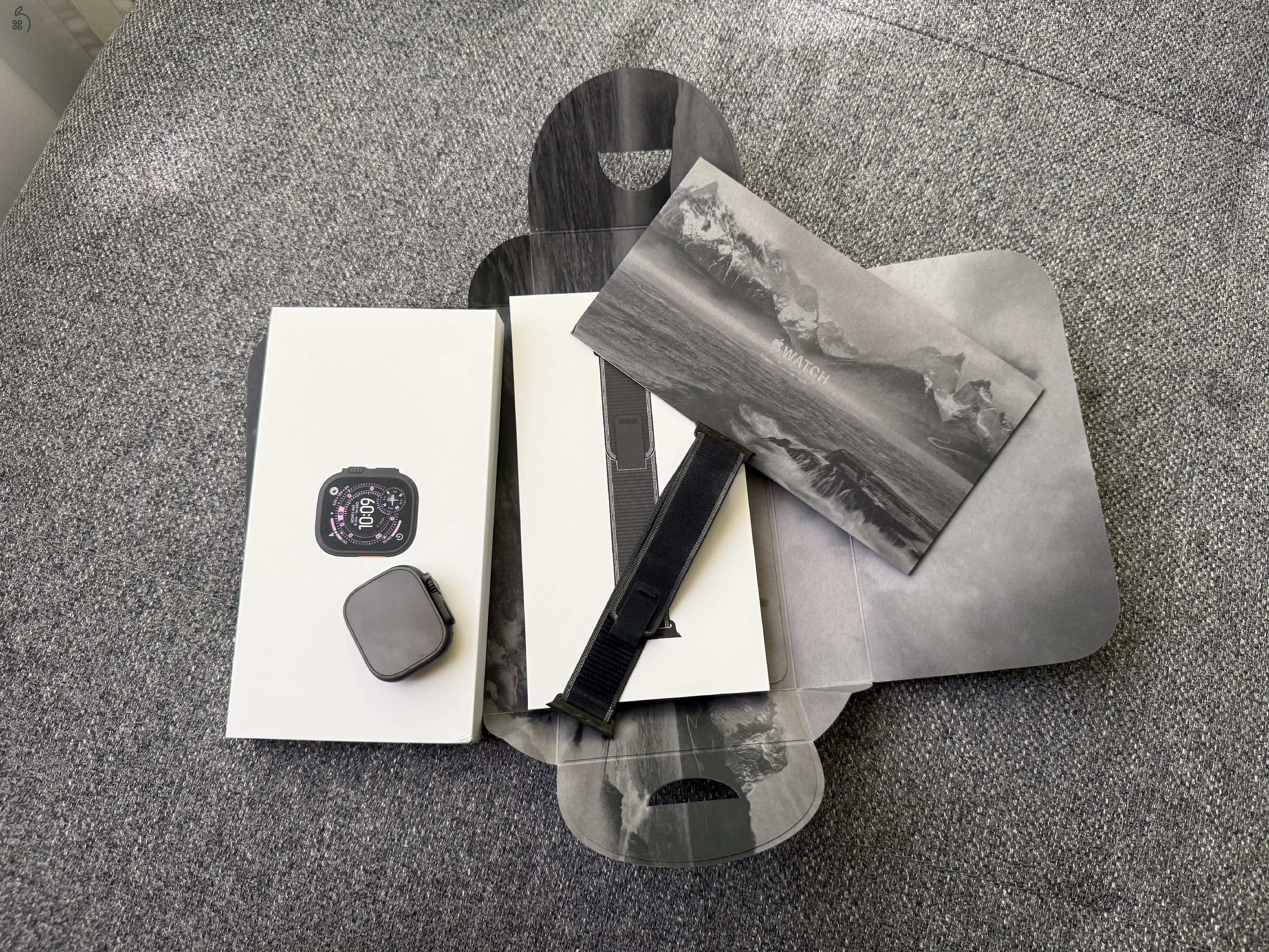 Apple watch ultra 3 black + gari és biztosítás