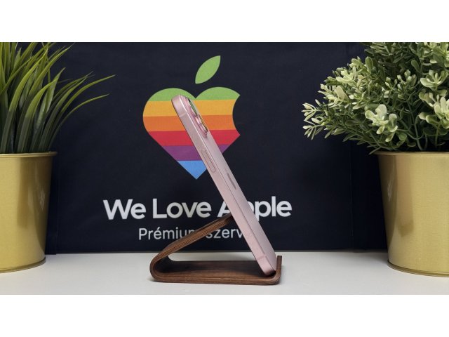 iPhone 15 256GB, Rózsaszín, Független, Számla, 2 Év Garancia, 88%
