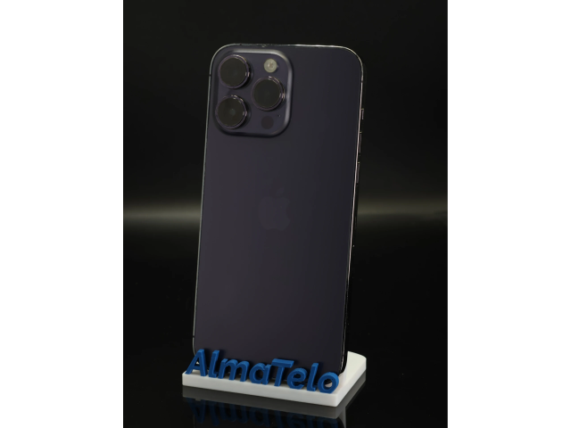 Apple iPhone 14 Pro Max 128 GB Deep Purple 100% akku - 12 HÓ GARANCIA