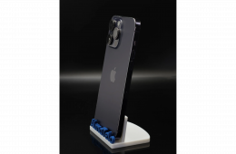 Apple iPhone 14 Pro Max 128 GB Deep Purple 100% akku - 12 HÓ GARANCIA