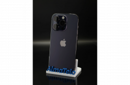 Apple iPhone 14 Pro 128 GB Deep Purple 100% akku - 12 HÓ GARANCIA