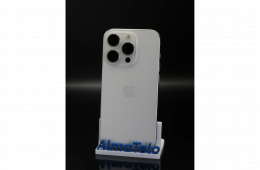 Apple iPhone 15 Pro 128 GB White Titanium 100% akku - 12 HÓ GARANCIA