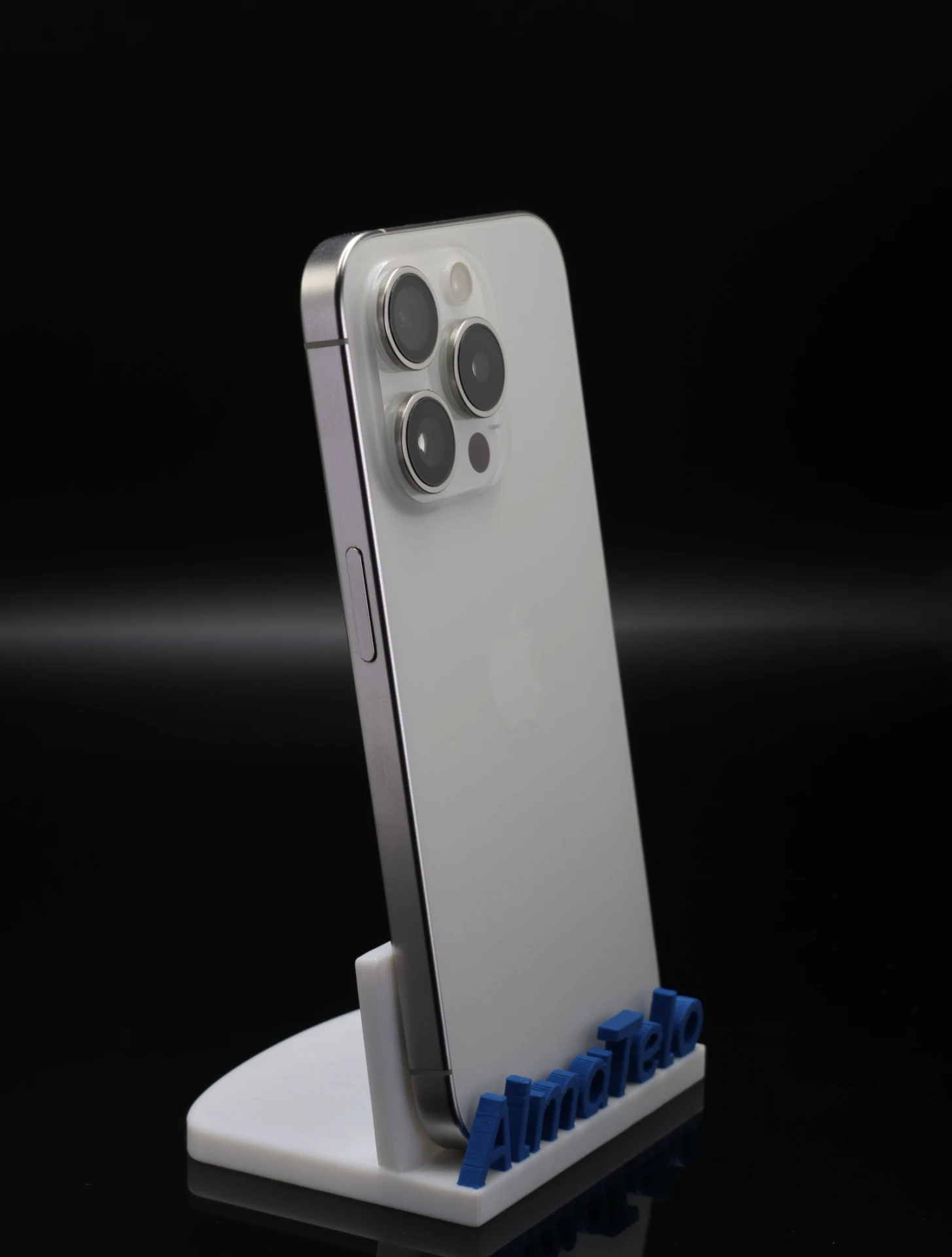 Apple iPhone 15 Pro 128 GB White Titanium 100% akku - 12 HÓ GARANCIA