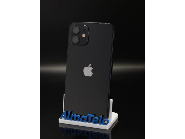Apple iPhone 12 64 GB Black 100% akku - 12 HÓ GARANCIA