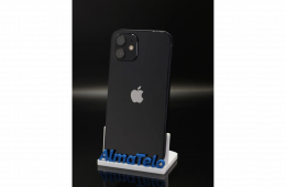 Apple iPhone 12 64 GB Black 100% akku - 12 HÓ GARANCIA