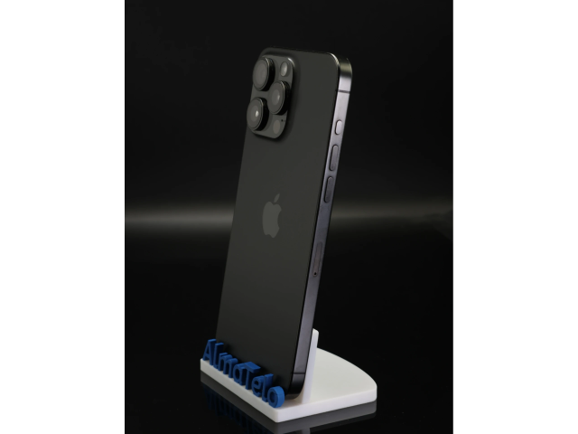 Apple iPhone 15 Pro Max 256 GB Black Titanium 100% akku - 12 HÓ GARANCIA