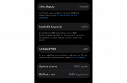 Eladó szép állapotú iPhone16e