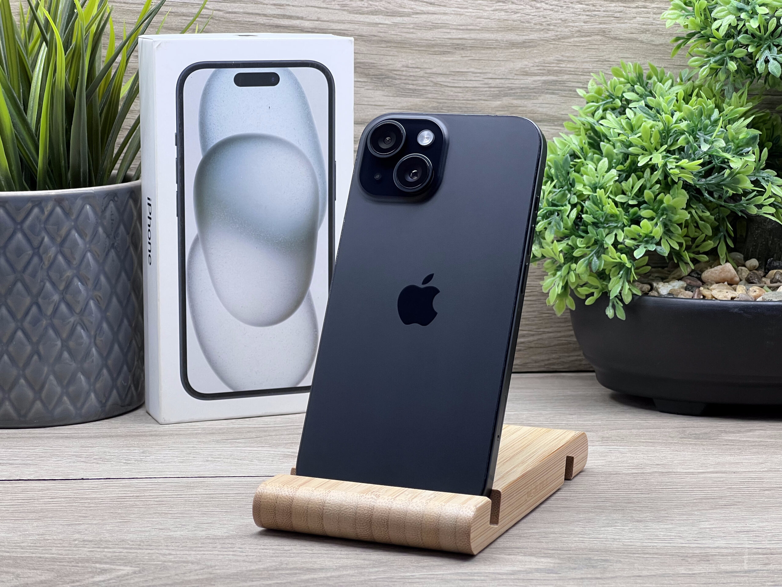 iPhone 15 Black 128GB 2 ÉV Garanciával 100%