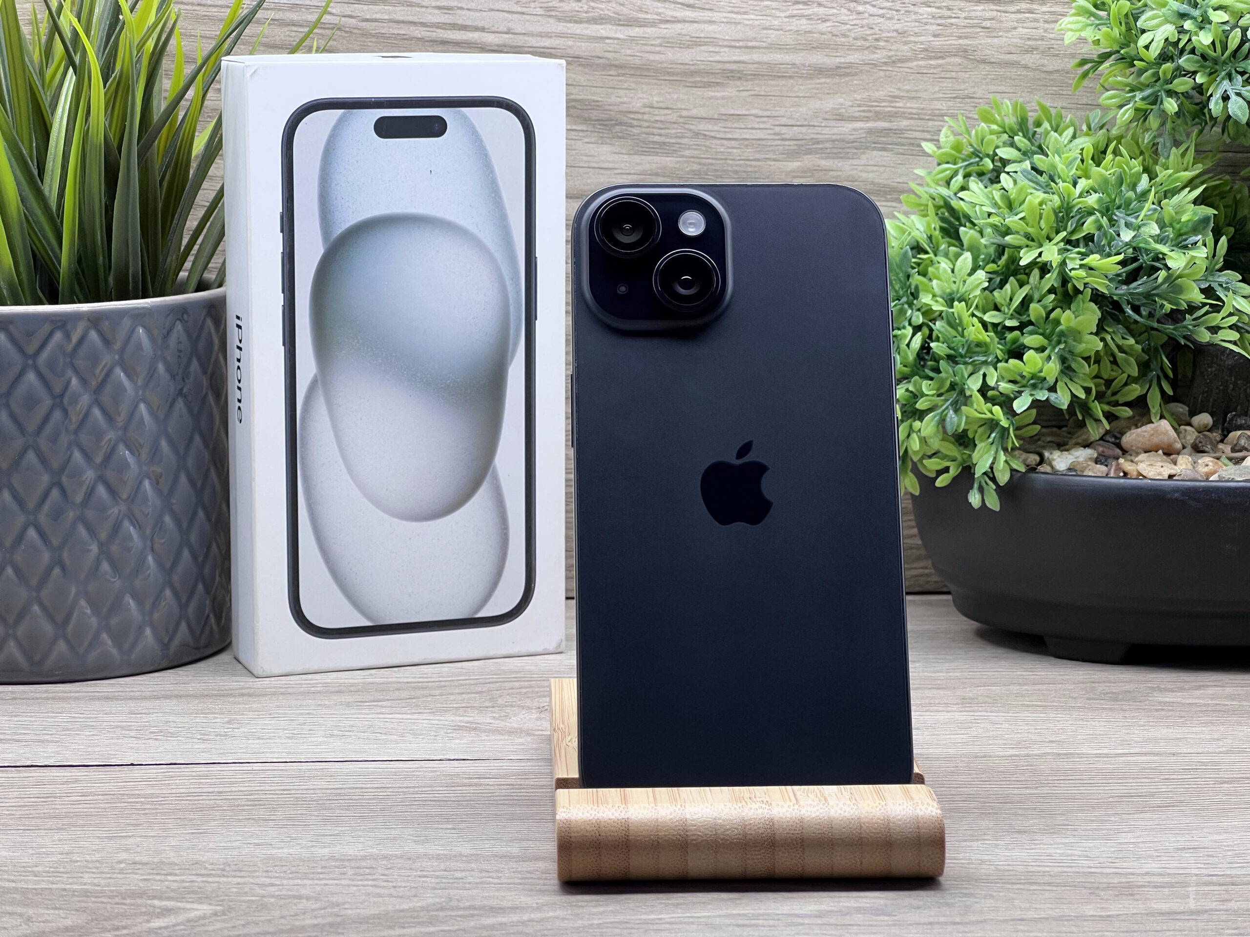 iPhone 15 Black 128GB 2 ÉV Garanciával 100%