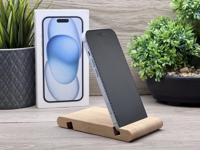 iPhone 15 Blue 256GB 2 ÉV Garanciával 100%