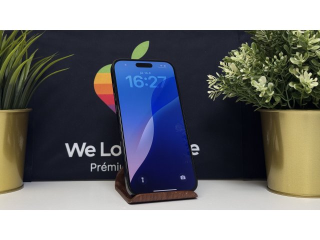 iPhone 16 Pro Max 512GB, Fekete Titán, Független, Számla, 2 Év Garancia, 97%