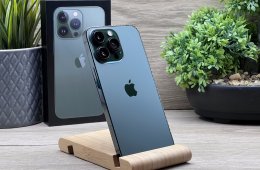 Hibátlan iPhone 13 Pro Alpine Green 256GB 2 ÉV Garanciával 91%