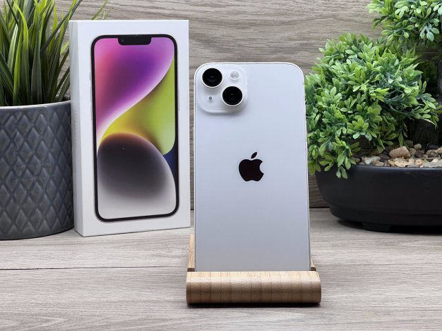 Hibátlan iPhone 14 Starlight 128GB 2 ÉV Garanciával 92%
