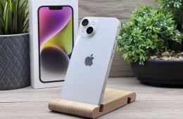 Hibátlan iPhone 14 Starlight 128GB 2 ÉV Garanciával 92%