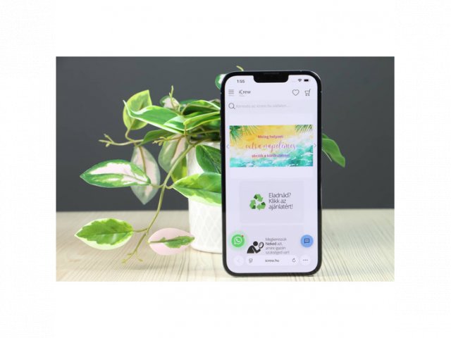 Használt Apple iPhone 13 Pro Max 128GB kék B US-8363