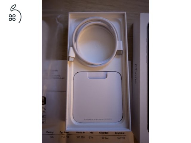 iPhone 15 Pro Max 256 GB – fehér titán
