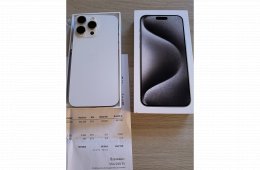 iPhone 15 Pro Max 256 GB – fehér titán