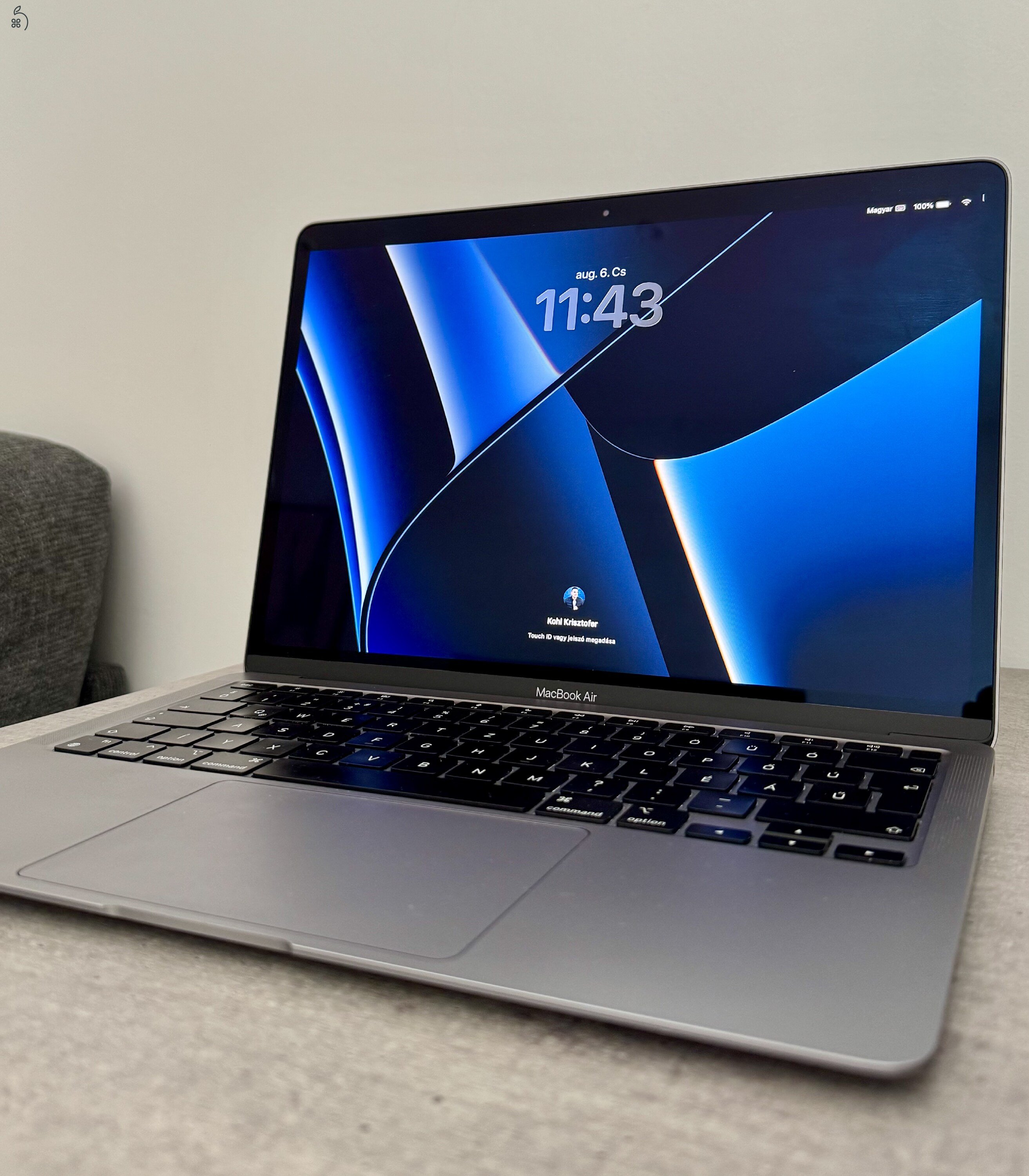 Eladó Apple MacBook Air 13,3