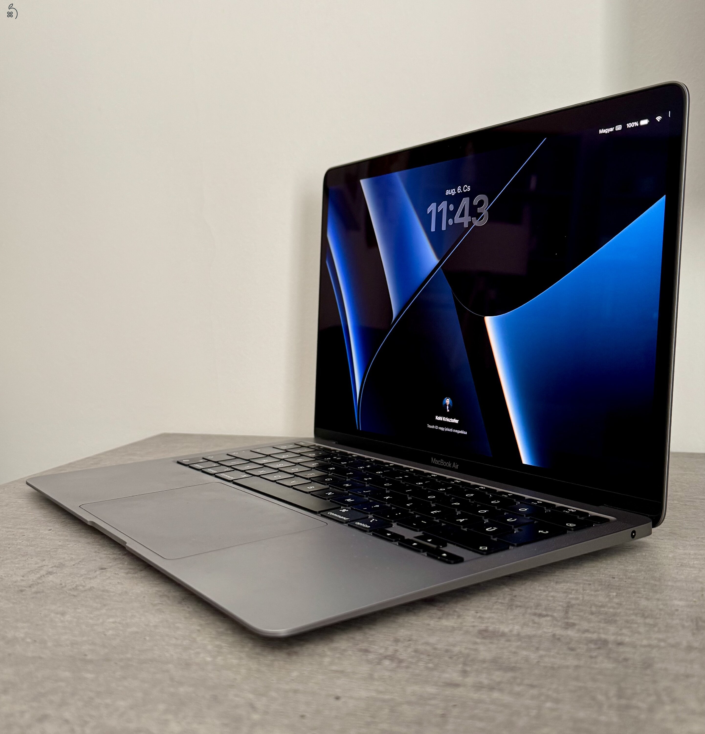 Eladó Apple MacBook Air 13,3