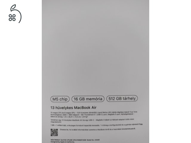 Macbook air 13 m5 16gb 