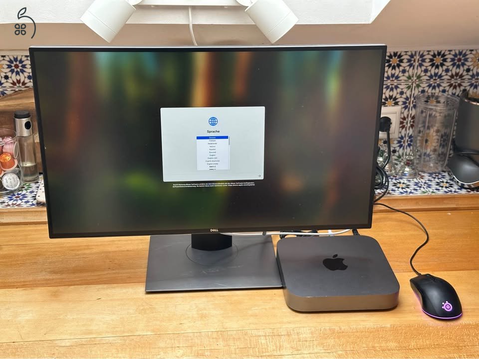 Mac Mini 2018 (i5 3 Ghz, 16 GB DDR4, 256 GB SSD) + Apple billentyűzet + Magic Mouse