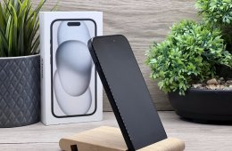 iPhone 15 Black 128GB 2 ÉV Garanciával 91%