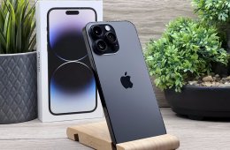 Hibátlan iPhone 14 Pro Max Space Black 256GB 2 ÉV Garanciával 100%