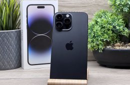 Hibátlan iPhone 14 Pro Max Space Black 256GB 2 ÉV Garanciával 100%