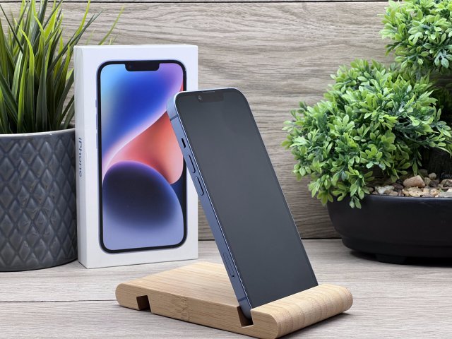iPhone 14 Blue 256GB 2 ÉV Garanciával 92%