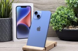 iPhone 14 Blue 256GB 2 ÉV Garanciával 92%