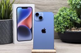 iPhone 14 Blue 256GB 2 ÉV Garanciával 92%