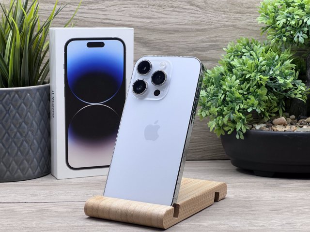 Hibátlan iPhone 14 Pro Silver 256GB 2 ÉV Garanciával 100%