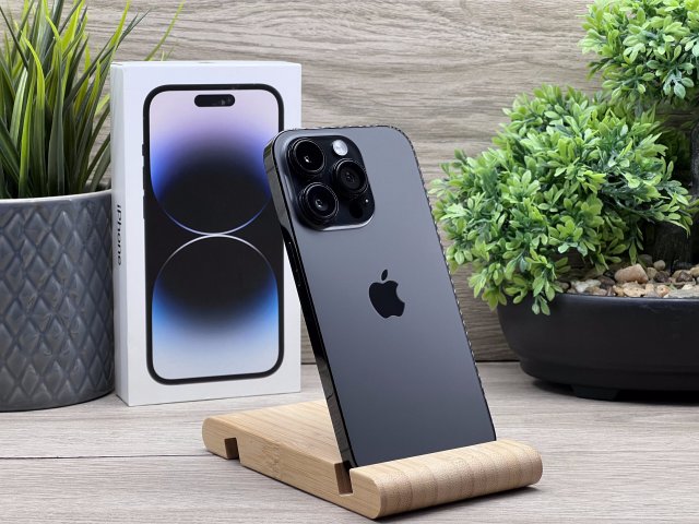 iPhone 14 pro Space Black 256GB 2 ÉV Garanciával 100%