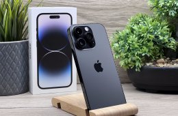 iPhone 14 pro Space Black 256GB 2 ÉV Garanciával 100%