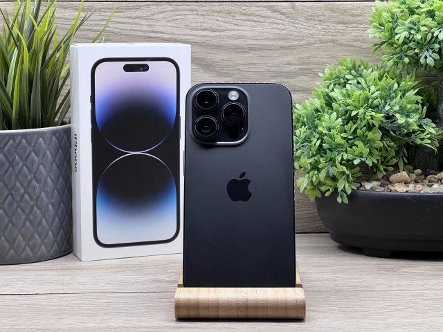 iPhone 14 pro Space Black 256GB 2 ÉV Garanciával 100%