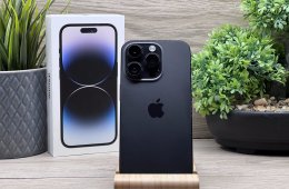 iPhone 14 pro Space Black 256GB 2 ÉV Garanciával 100%