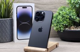 iPhone 14 pro Space Black 256GB 2 ÉV Garanciával 100%