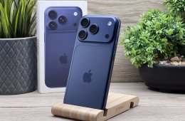 Hibátlan iPhone 17 Pro Deep Blue 256GB 2 ÉV Garanciával 100% 2029.04.14 Apple Gari