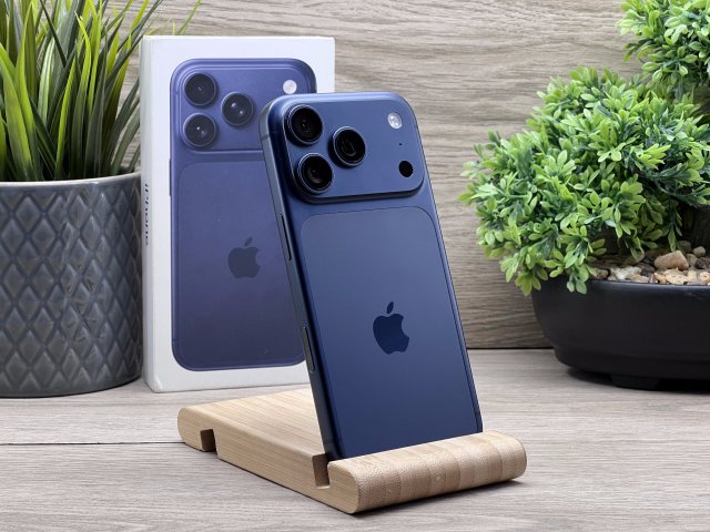 Hibátlan iPhone 17 Pro Deep Blue 256GB 2 ÉV Garanciával 100% 2029.04.14 Apple Gari