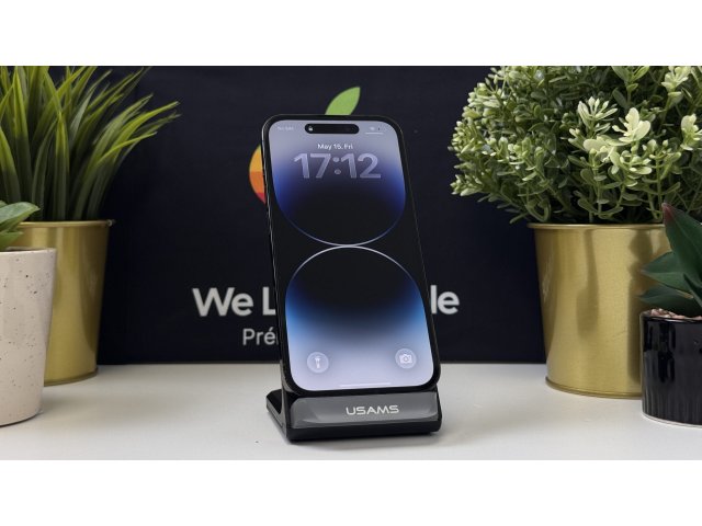 iPhone 14 Pro 128GB, Asztrofekete, Független, Számla, 2 Év Garancia, 100%