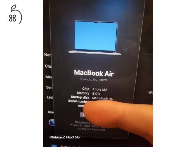 MacBook Air 2023 M2 512gb 15inch